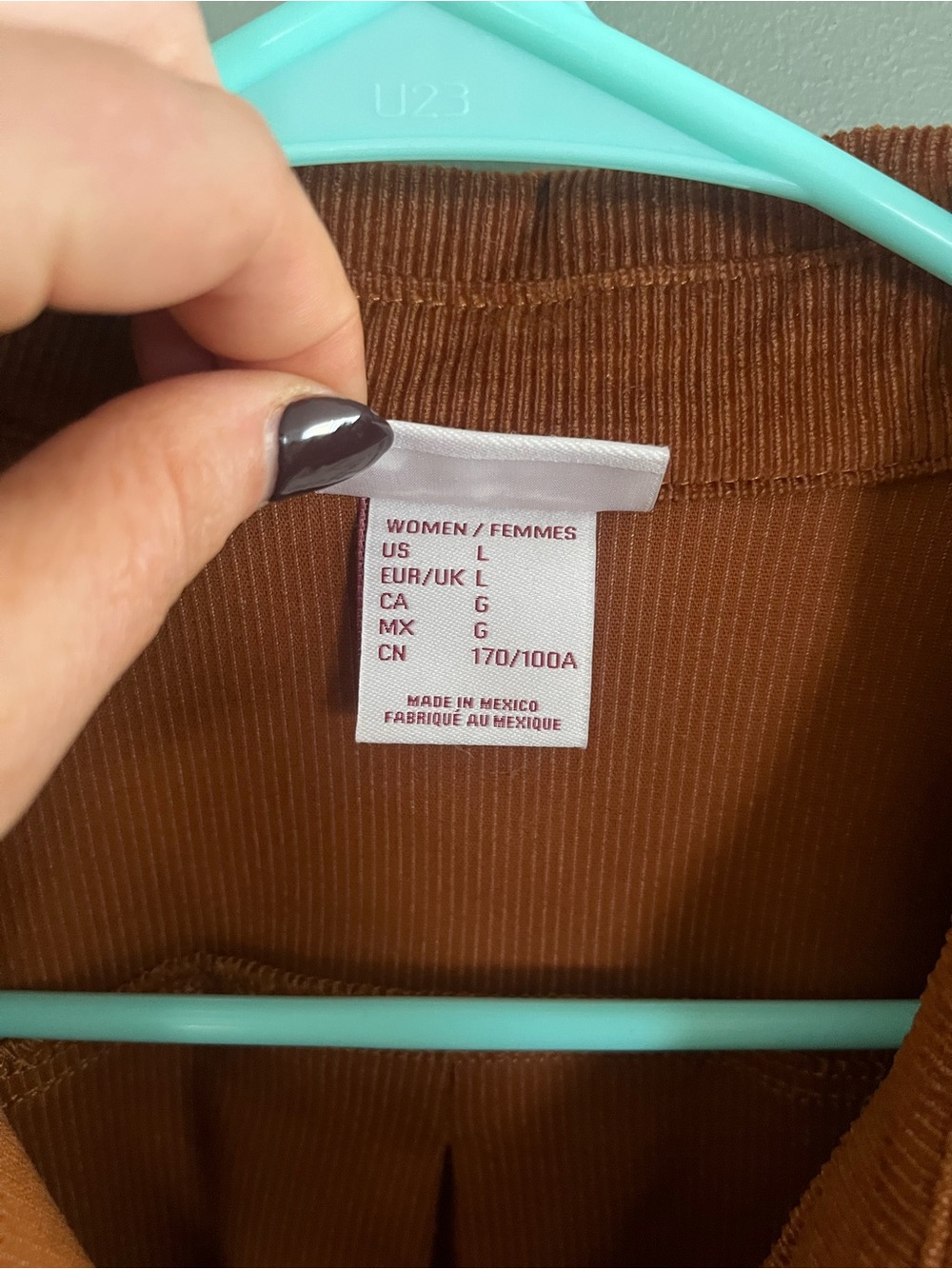 Ariat Rust Button-Front Mini Dress - Picture 6 of 7